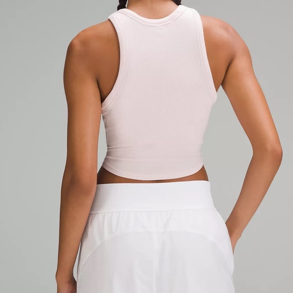 Lululemon Hold tight crop tank size 12 in pink - Picture 2 of 8